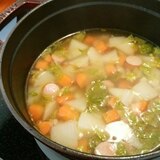 かぶとにんじんの野菜スープ